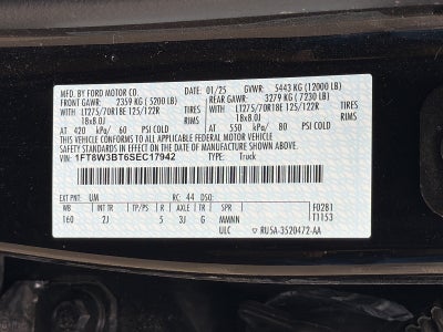 2025 Ford Super Duty F-350 SRW XL