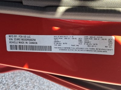 2025 Chrysler Pacifica Select