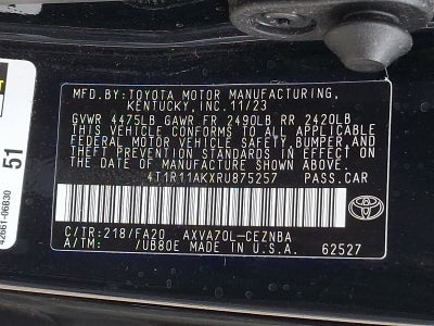 2024 Toyota Camry LE