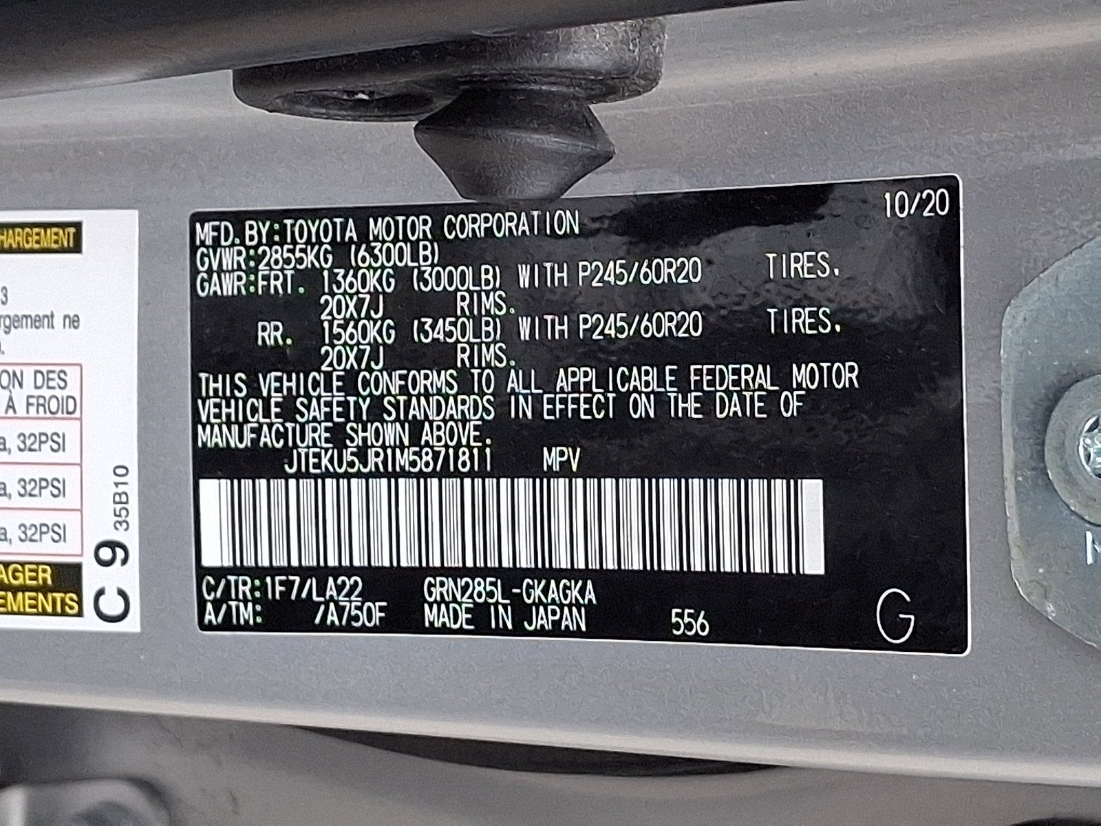2021 Toyota 4Runner Limited