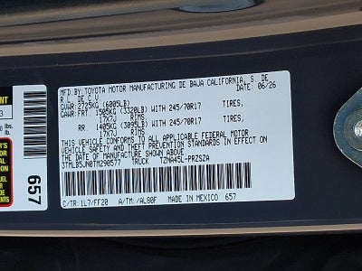 2026 Toyota Tacoma SR5