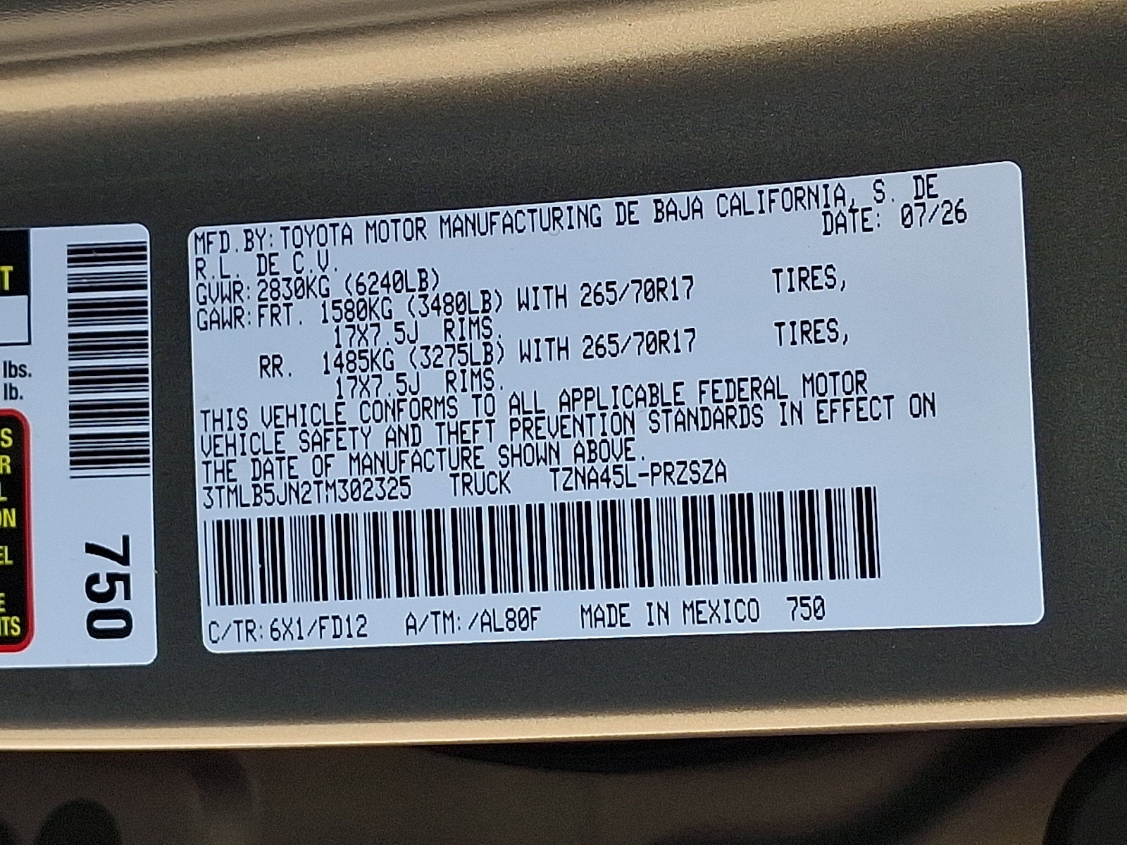 2026 Toyota Tacoma TRD Off-Road