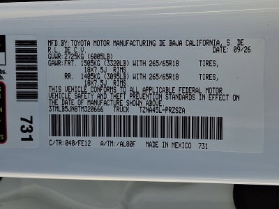 2026 Toyota Tacoma TRD Sport