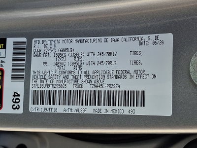 2026 Toyota Tacoma SR5