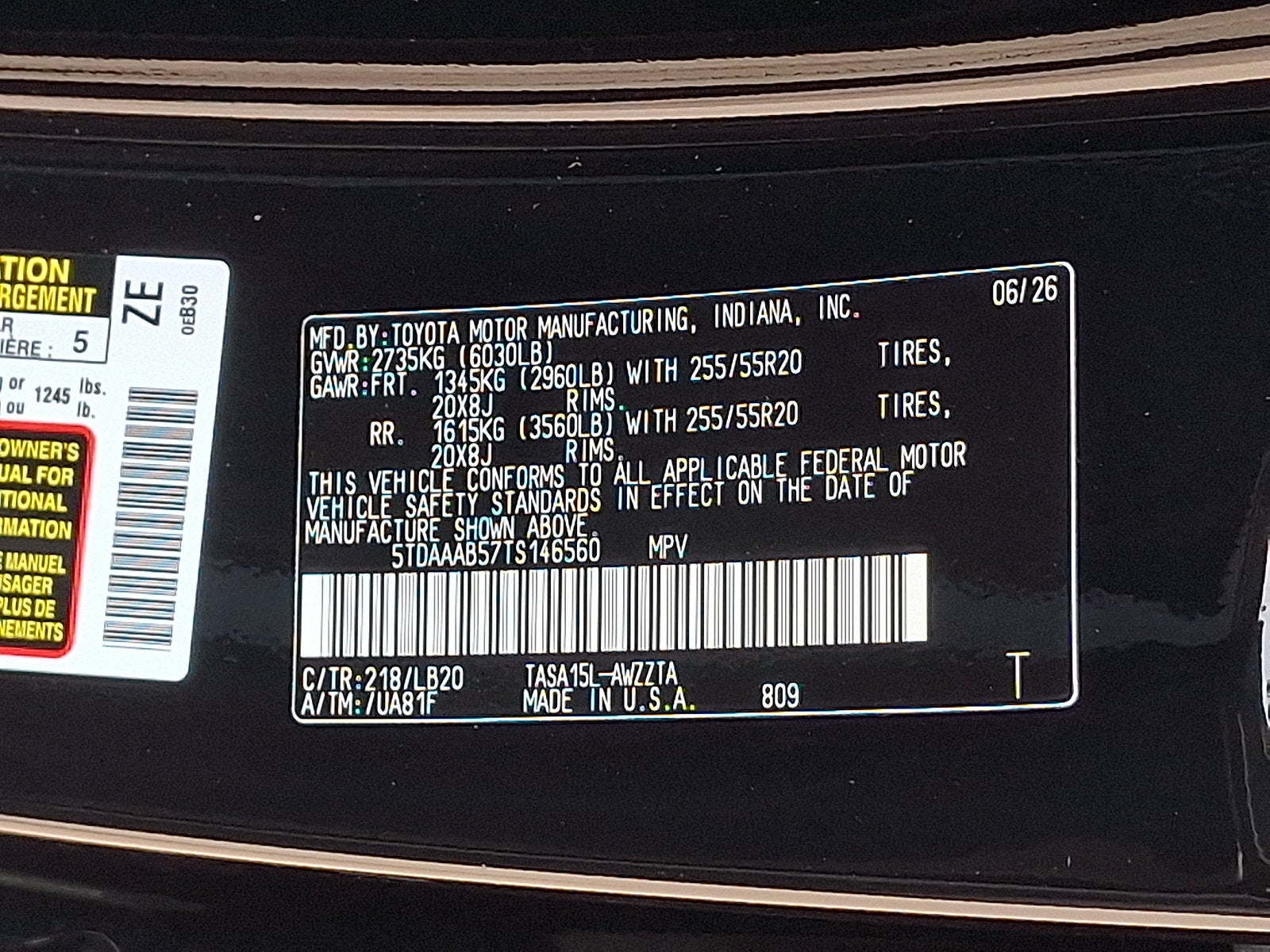 2026 Toyota Grand Highlander Platinum