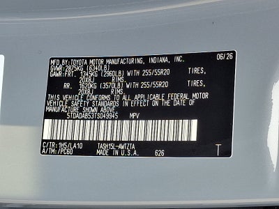 2026 Toyota Grand Highlander Hybrid MAX Platinum
