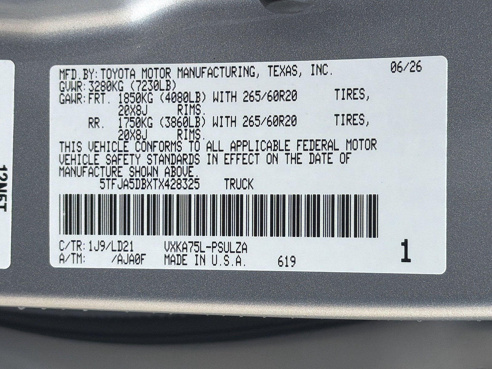 2026 Toyota Tundra Limited