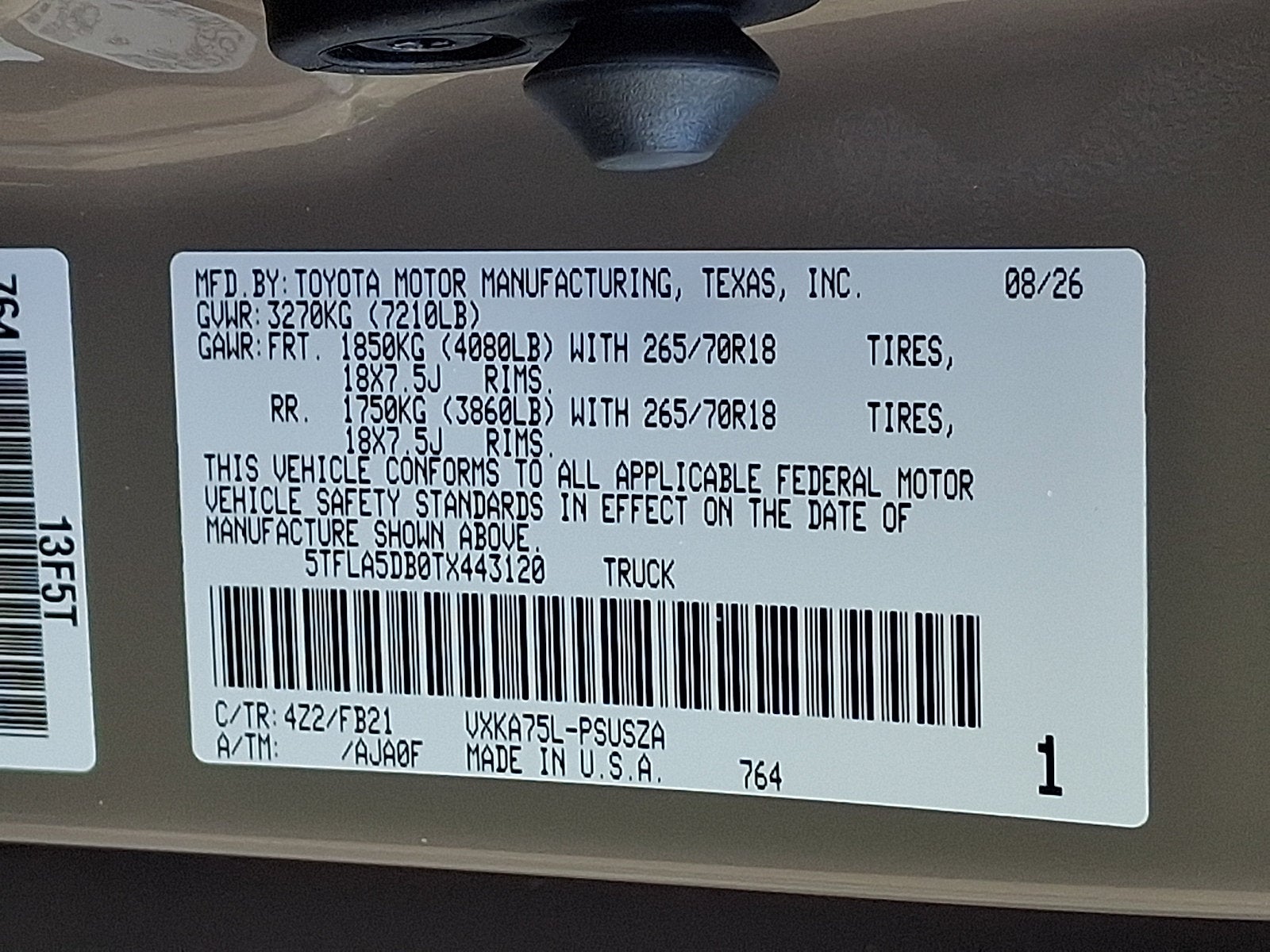 2026 Toyota Tundra SR5
