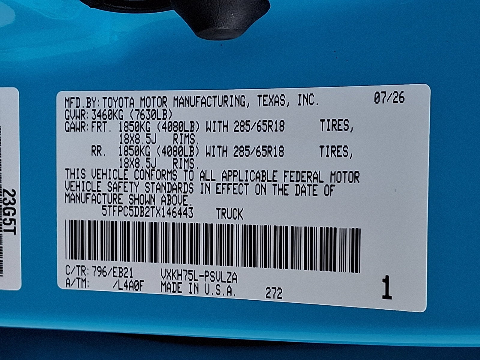 2026 Toyota Tundra i-FORCE MAX Tundra TRD Pro