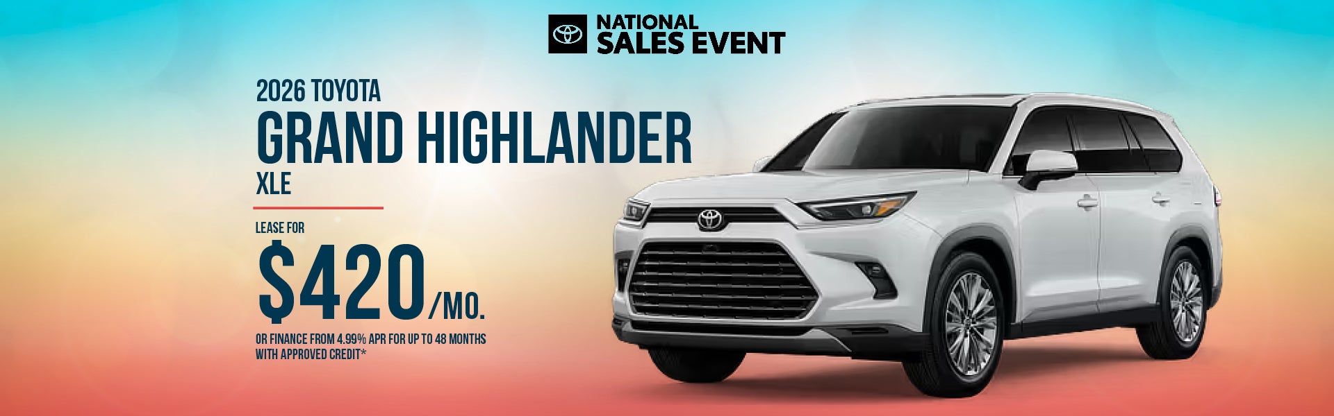 2026 Toyota Grand Highlander XLE