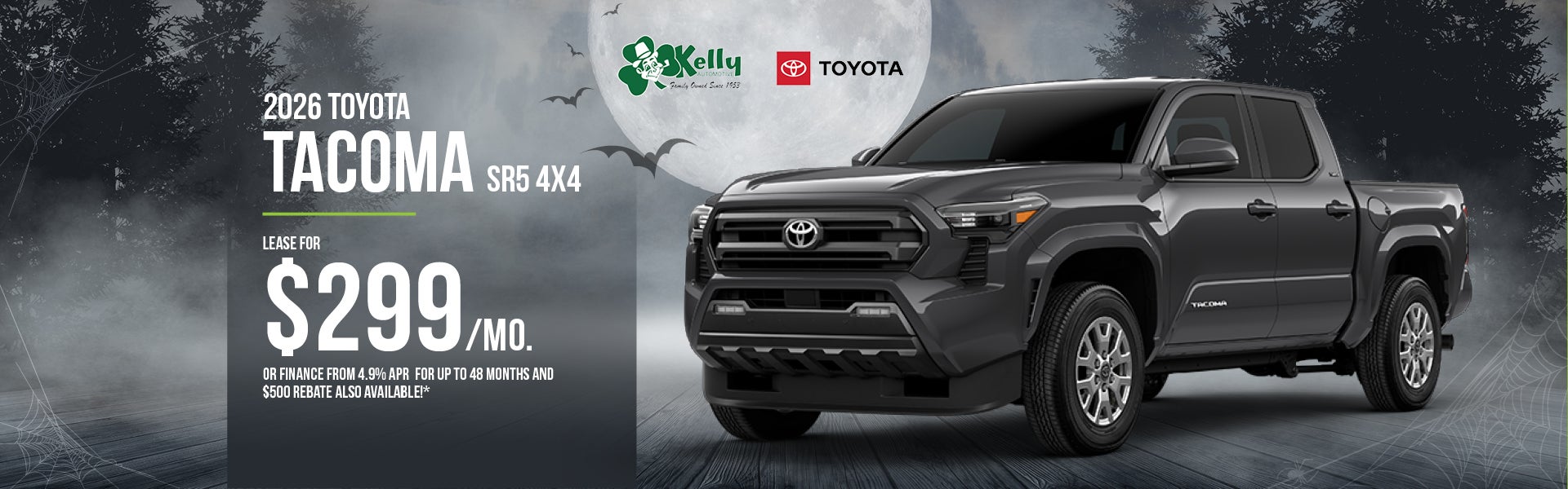 2026 TOYOTA TACOMA SR5 4X4