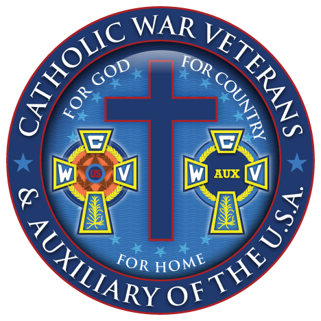 Catholic War Veterans logo.