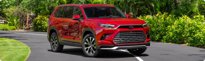 Shopping the 2026 Toyota Grand Highlander and Highlander at Mike Kelly Toyota in Uniontown