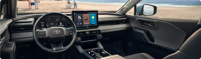 2026 Toyota RAV4 and Corolla Cross touchscreen and multimedia technology