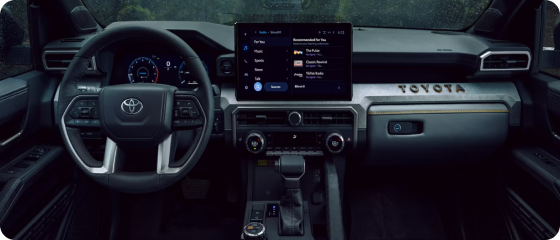 2026 Toyota 4Runner SR5 interior and technology