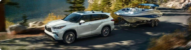 2026 Toyota Highlander driving