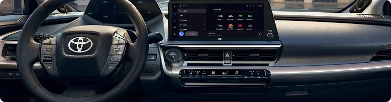 2026 Toyota Prius Interior Technology